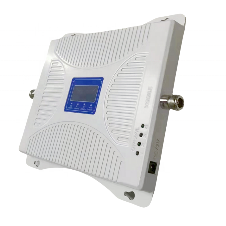 Quad band signal repeater 900 1800 2100 2600 mhz 2g 3g 4g four band mobile cellular cellphone network signal booster